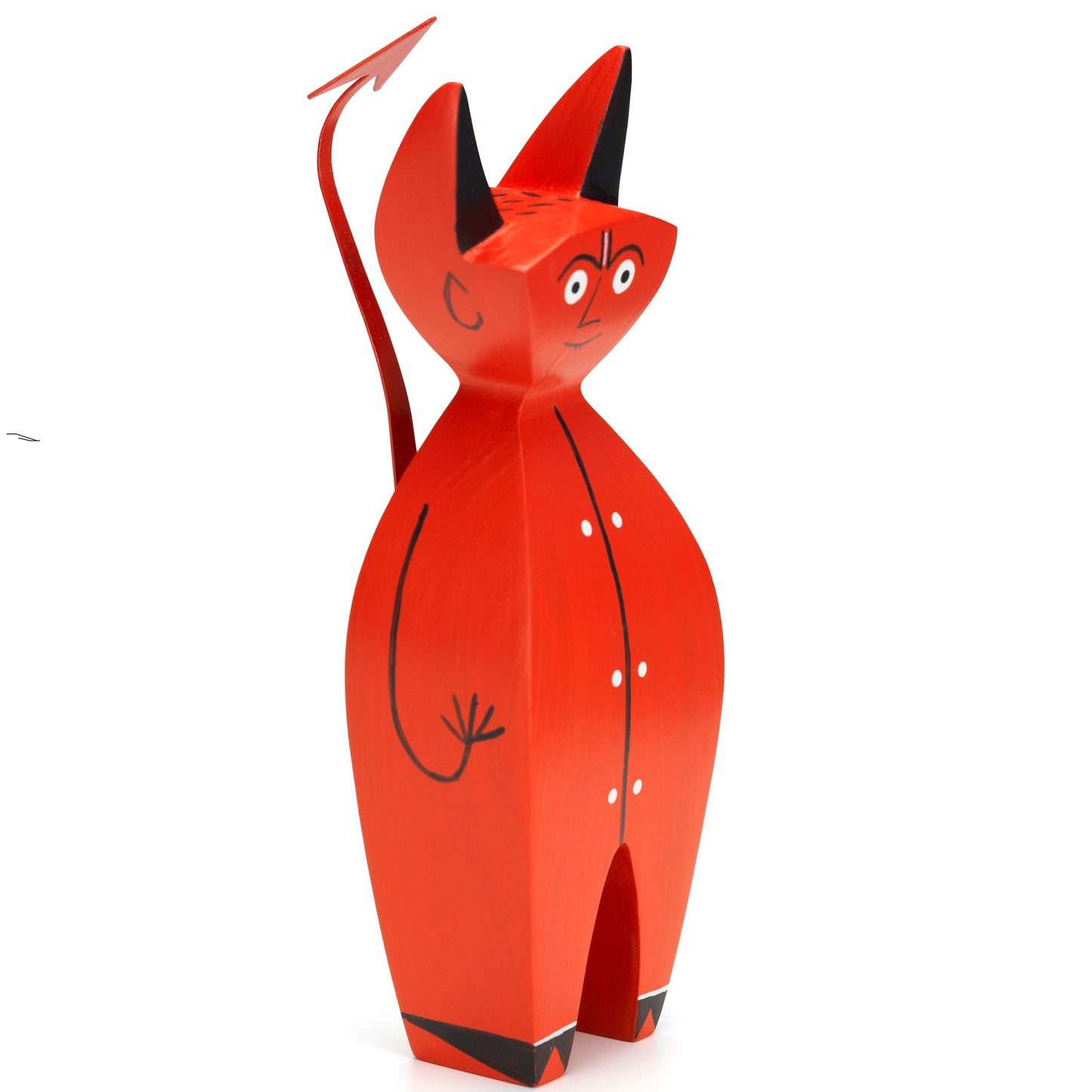 Vitra Wooden Dolls Little Devil exklusive limitierte Holzfigur bunt bemalt