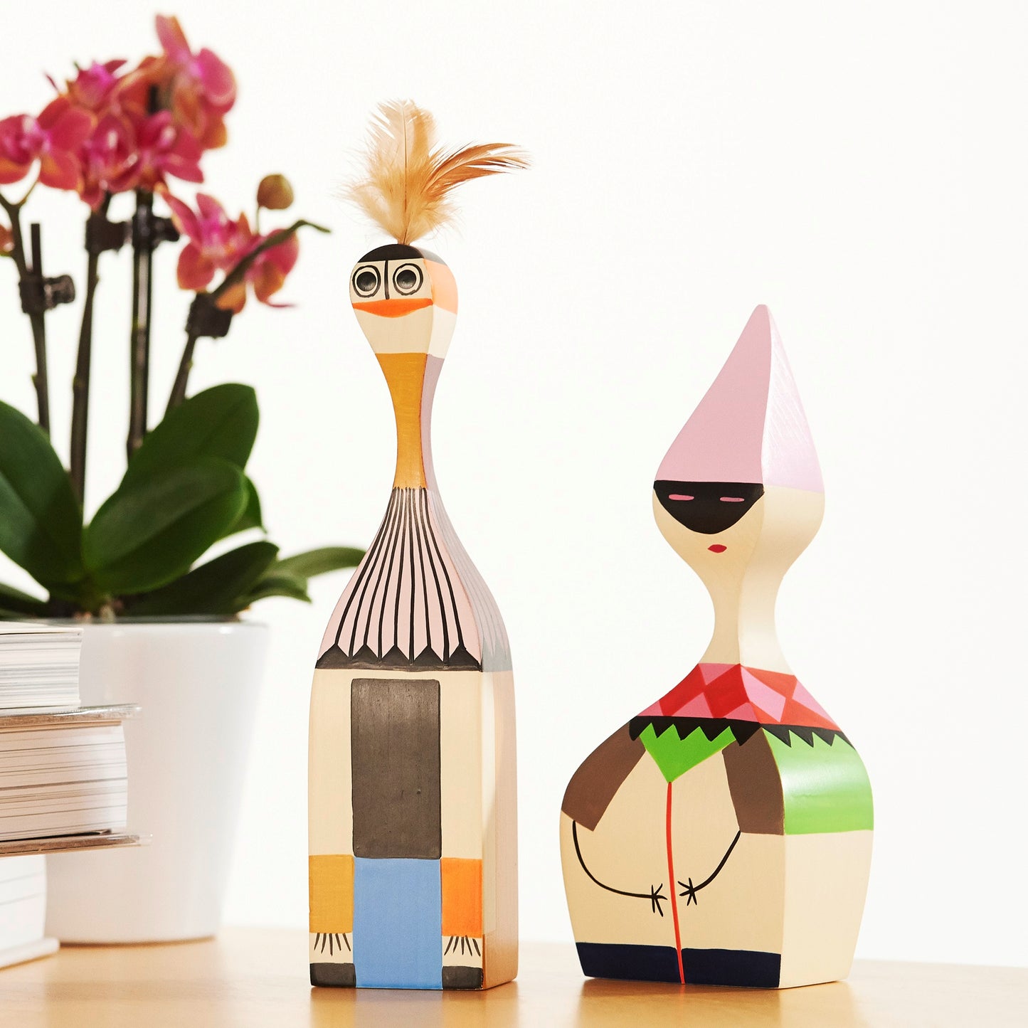 Vitra Wooden Dolls No. 6 exklusive limitierte Holzfigur bunt bemalt