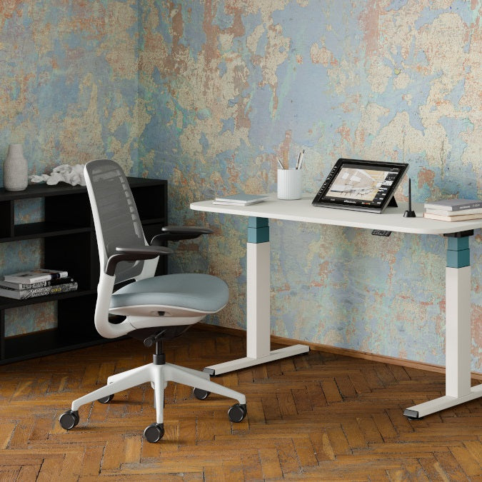 Steelcase Series 1 Bürostuhl mit Netzrücken  + Armlehnen - konfigurierbar