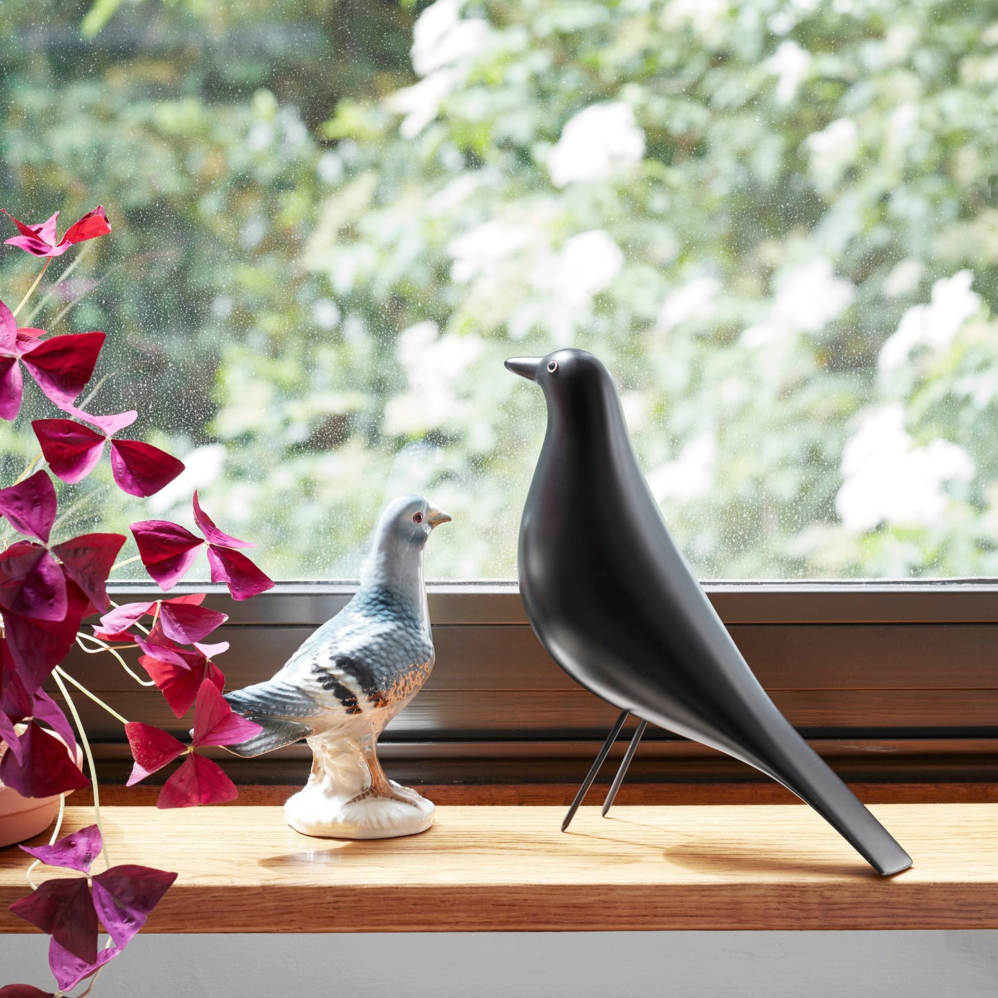 Vitra Eames House Bird Dekofigur Erlenholz schwarz