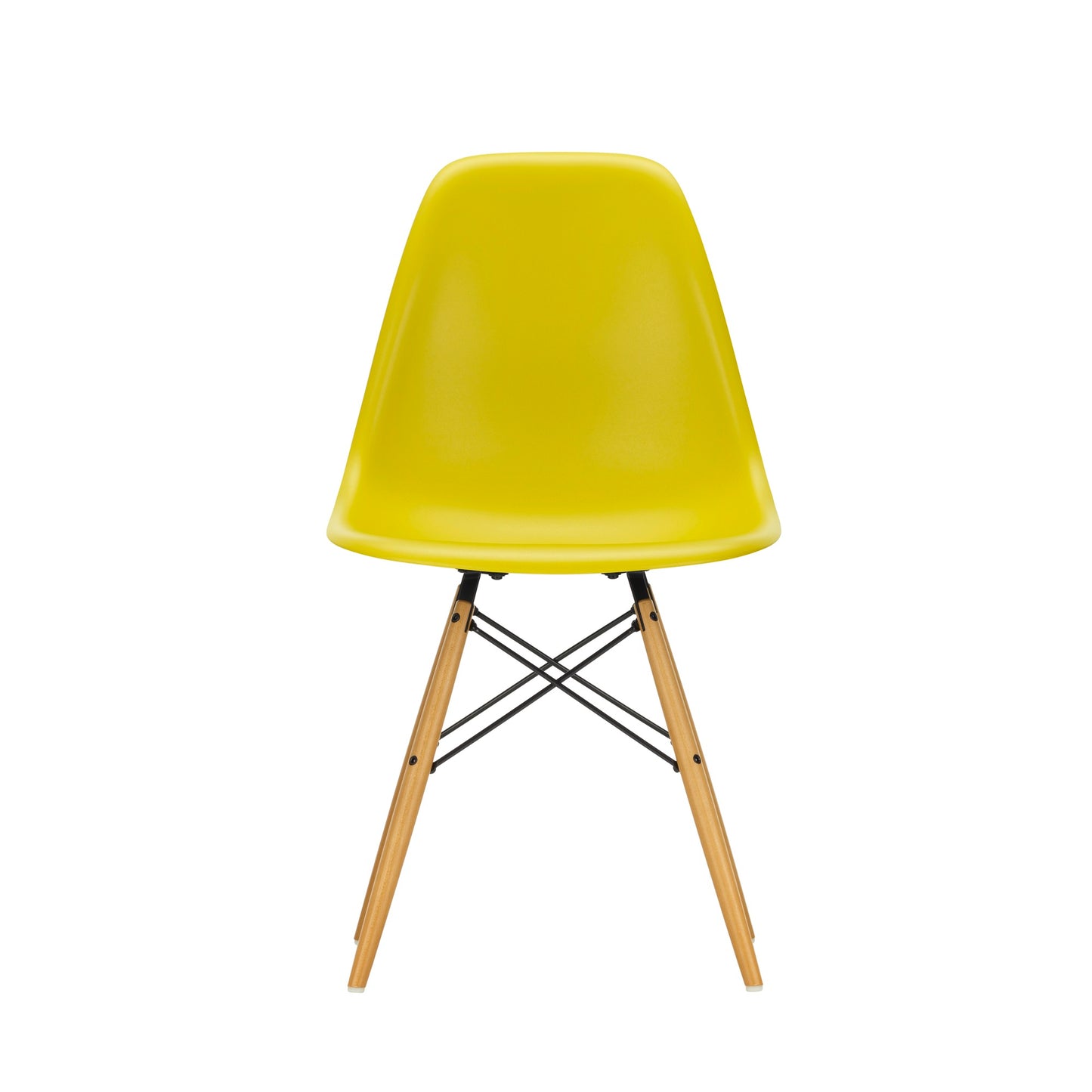 Vitra Eames Plastic Side Chair DSW RE Ahorn gelblich Kunststoff - Farbe wählbar