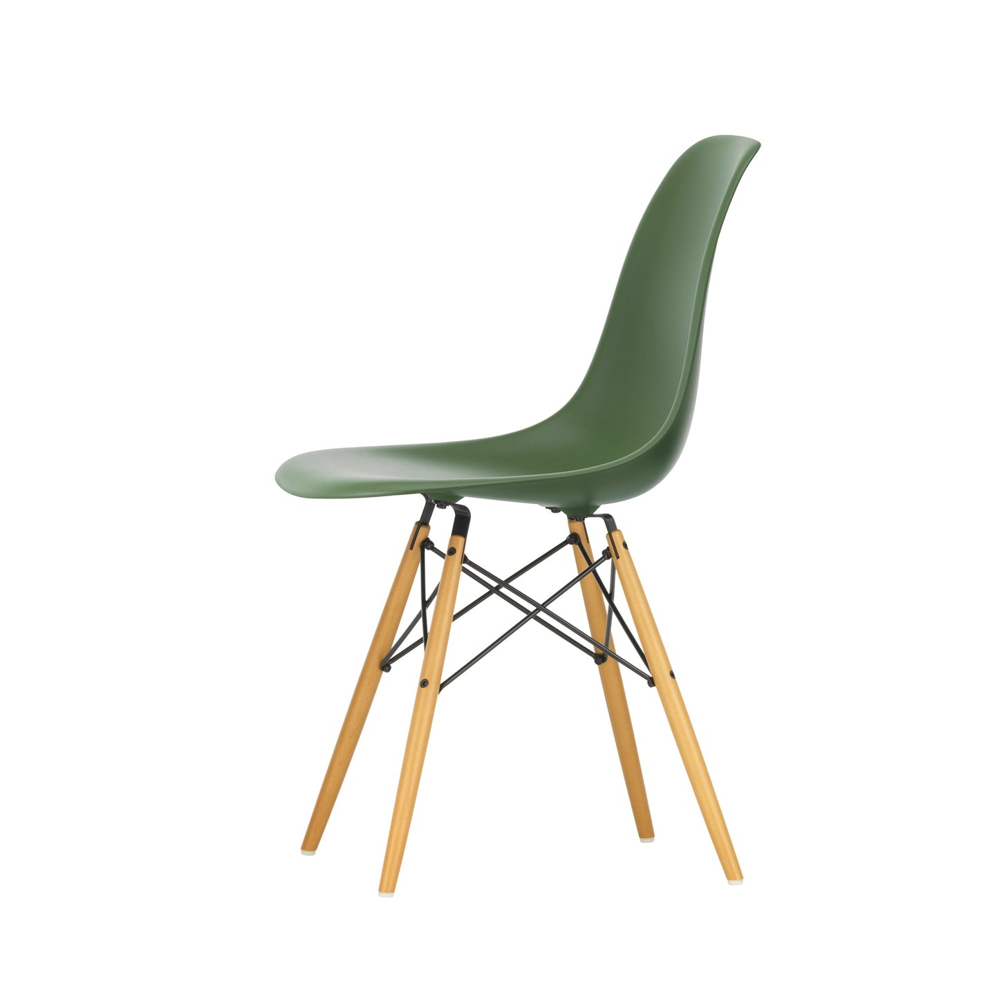 Vitra Eames Plastic Side Chair DSW RE Ahorn gelblich Kunststoff - Farbe wählbar