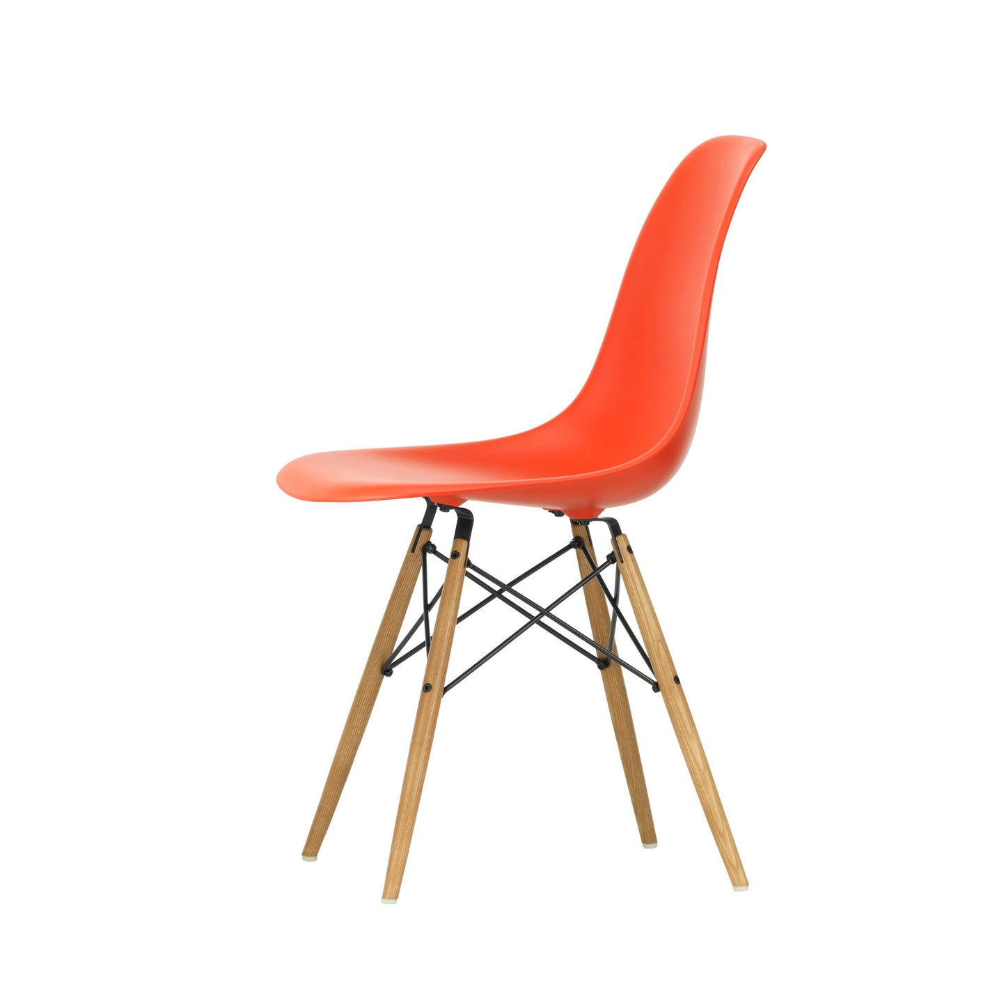 Vitra Eames Plastic Side Chair DSW RE Esche honigfarben Kunststoff - Farbe wählbar