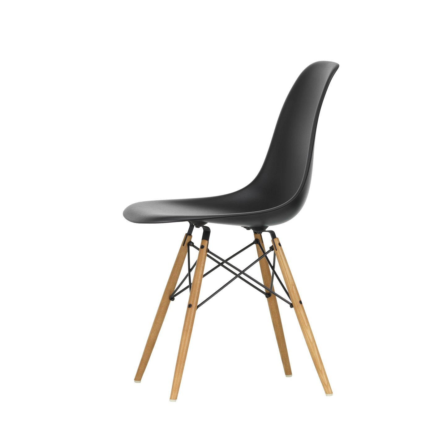 Vitra Eames Plastic Side Chair DSW RE Esche honigfarben Kunststoff - Farbe wählbar