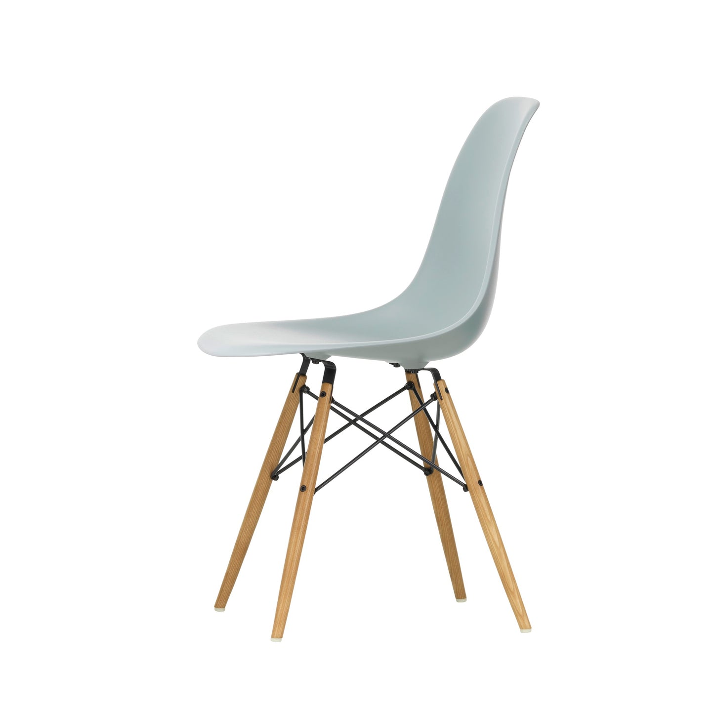 Vitra Eames Plastic Side Chair DSW RE Esche honigfarben Kunststoff - Farbe wählbar