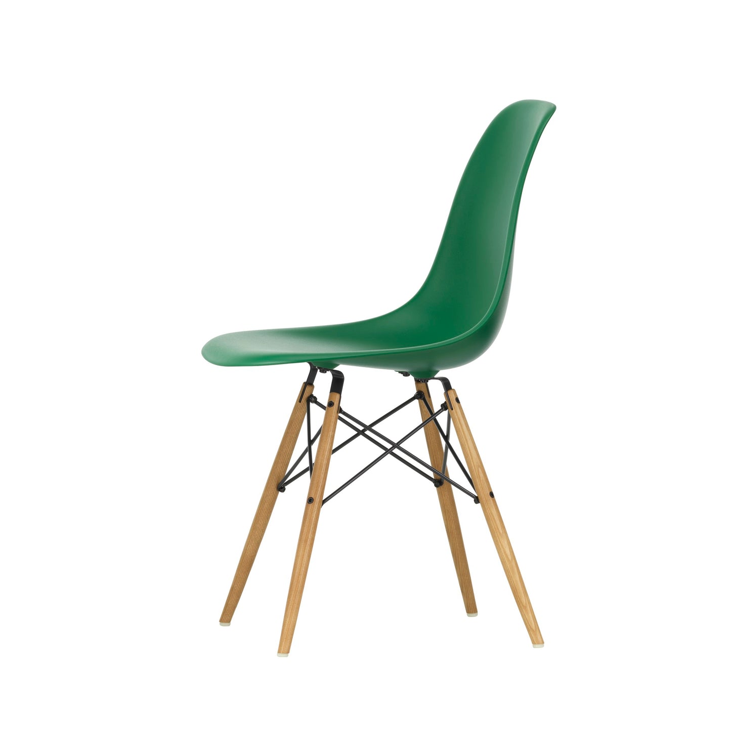 Vitra Eames Plastic Side Chair DSW RE Esche honigfarben Kunststoff - Farbe wählbar