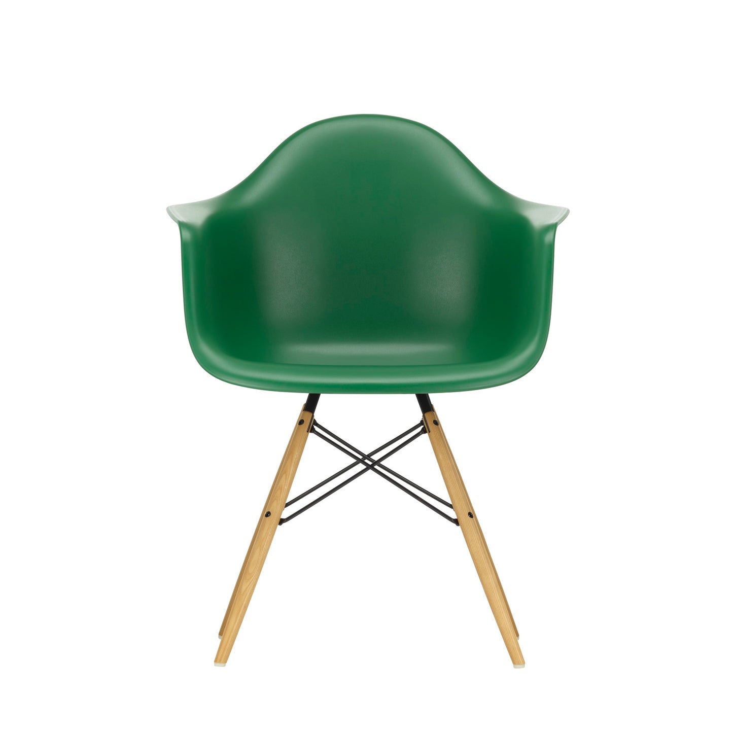 Vitra Eames Plastic Armchair DAW RE Esche honigfarben Kunststoff  - Farbe wählbar