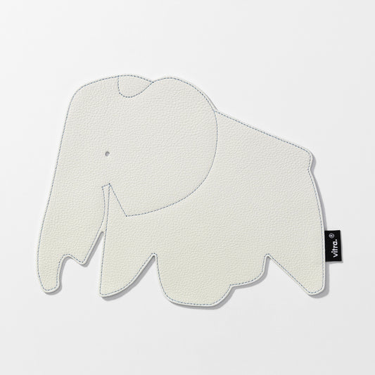 Vitra Eames Elephant Pad Mousepad Leder snow