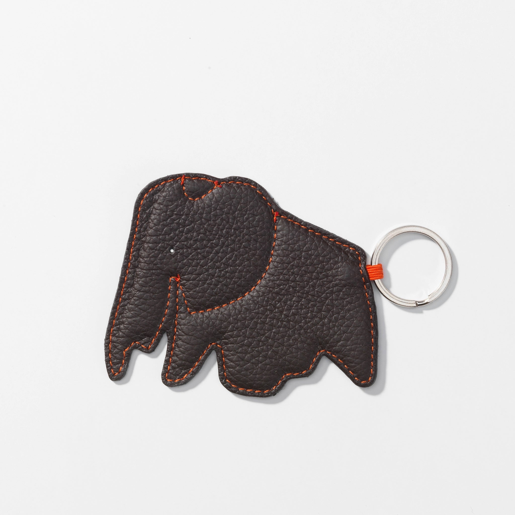 Vitra Key Ring Schlüsselanhänger Elephant Rindsleder chocolate