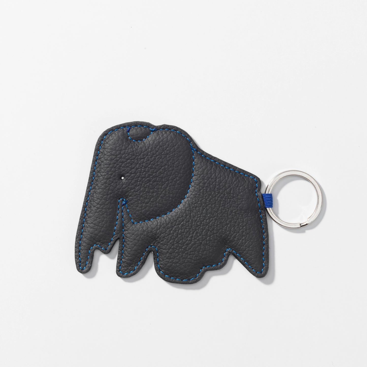 Vitra Key Ring Schlüsselanhänger Elephant Rindsleder asphalt