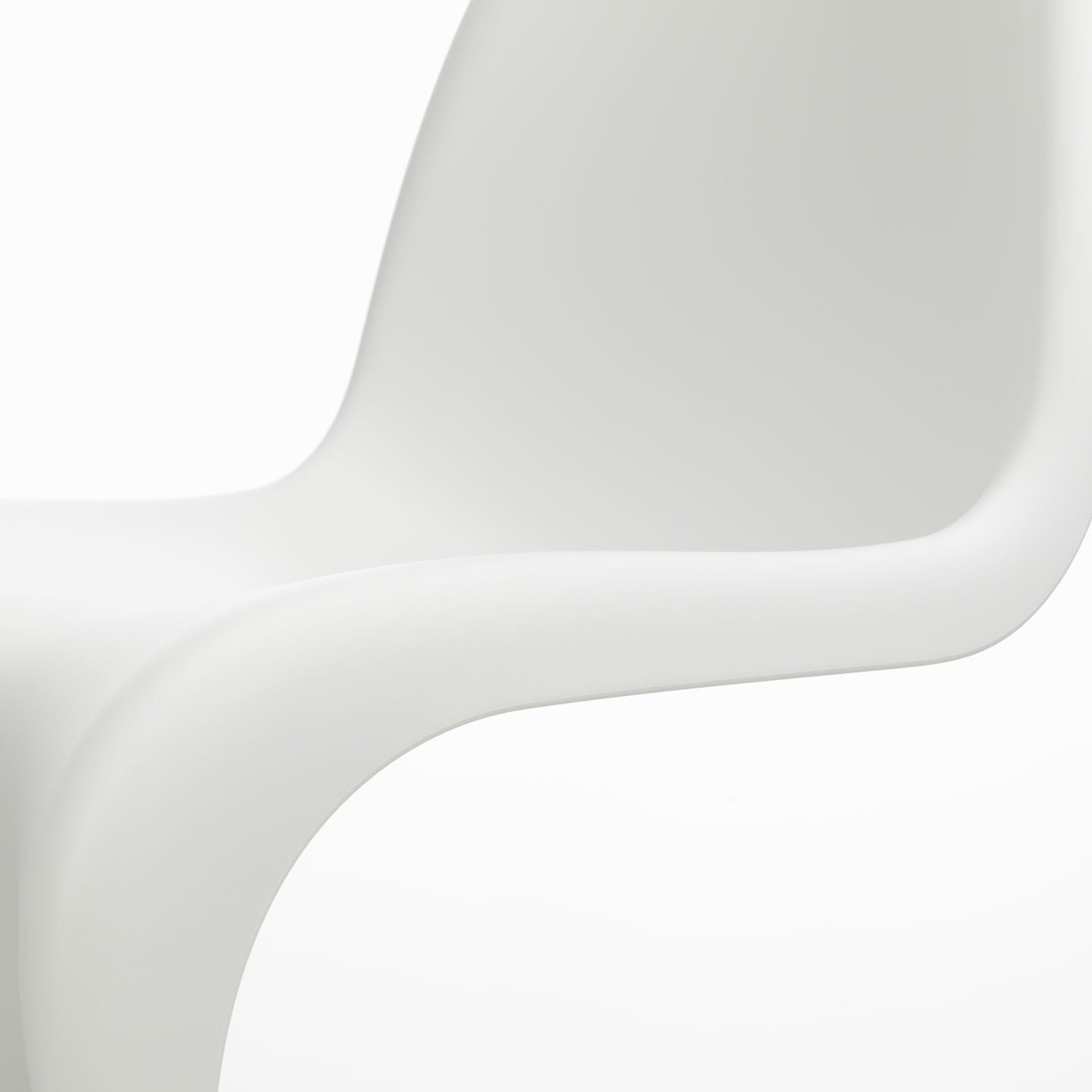 Vitra Panton Chair Stuhl neue Höhe gefärbtes Polypropylen Kunststoff