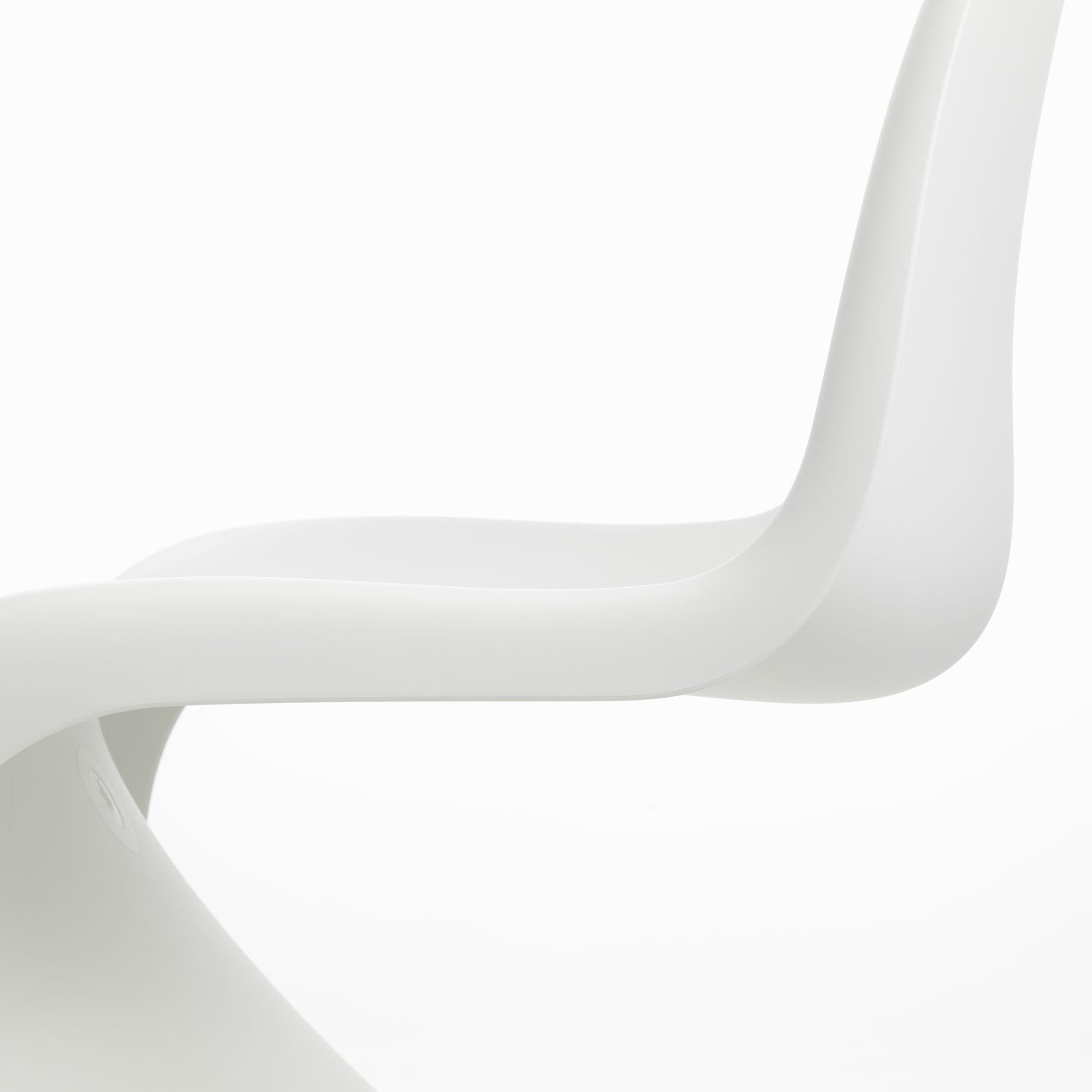 Vitra Panton Chair Stuhl neue Höhe gefärbtes Polypropylen Kunststoff