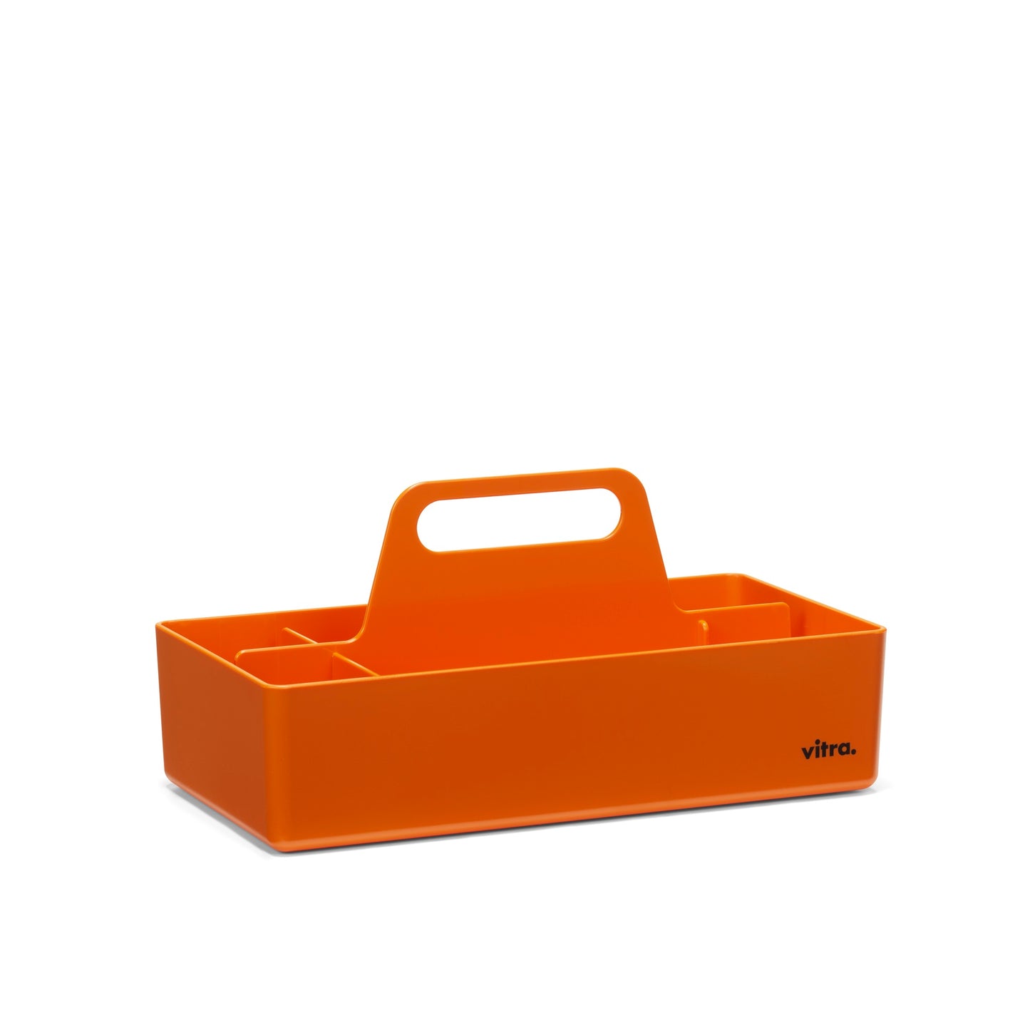 Vitra Toolbox RE Aufbewahrungsbox Kunststoff recycelt mandarine orange