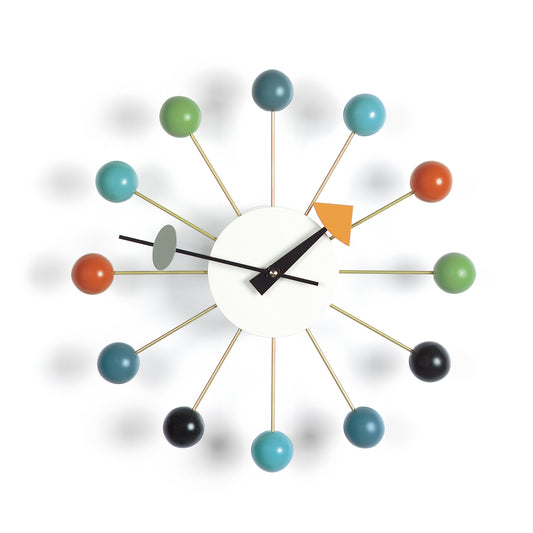 Vitra Ball Clock Uhr mehrfarbig