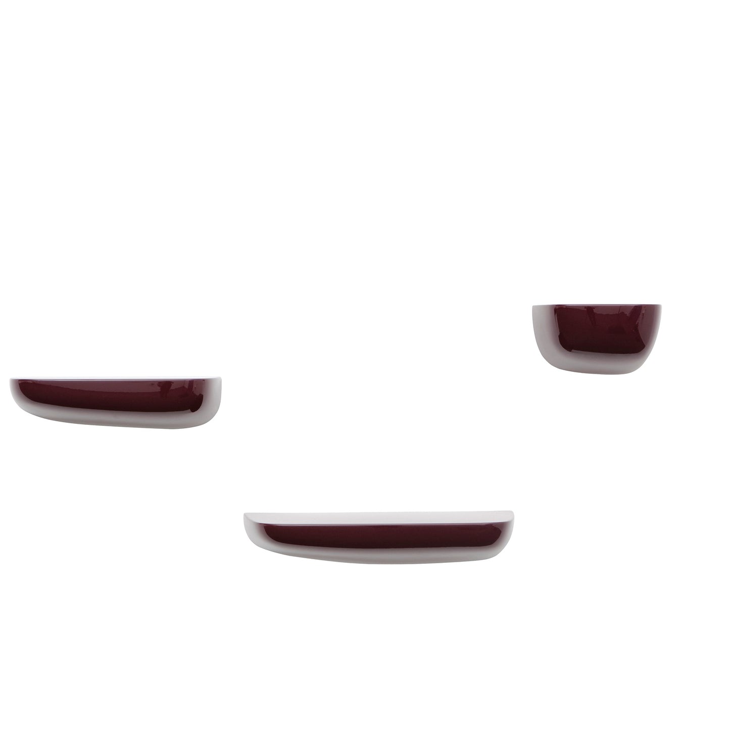 Vitra Corniches Wandregal small rot japanese red hochglanz