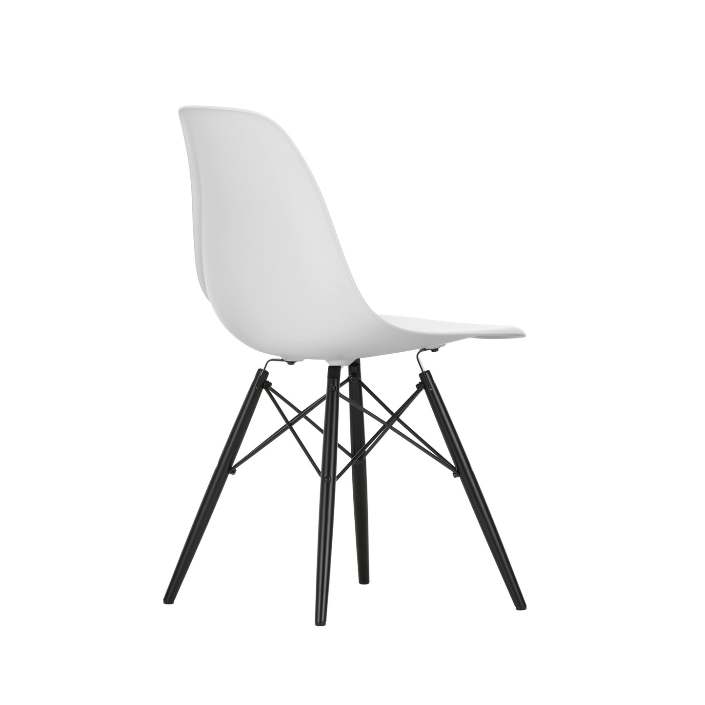 Vitra Eames Plastic Side Chair DSW RE Ahorn schwarz Kunststoff - Farbe wählbar