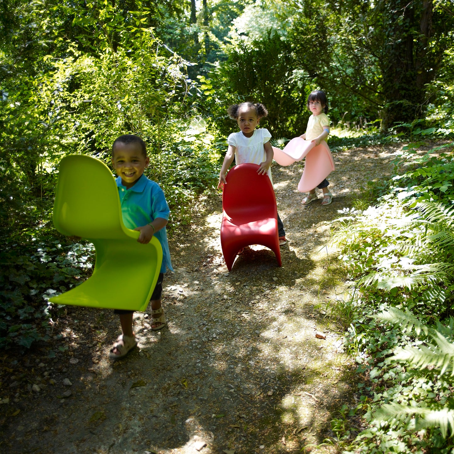 Vitra Panton Chair Junior Kunststoff-Stuhl gefärbtes Polypropylen