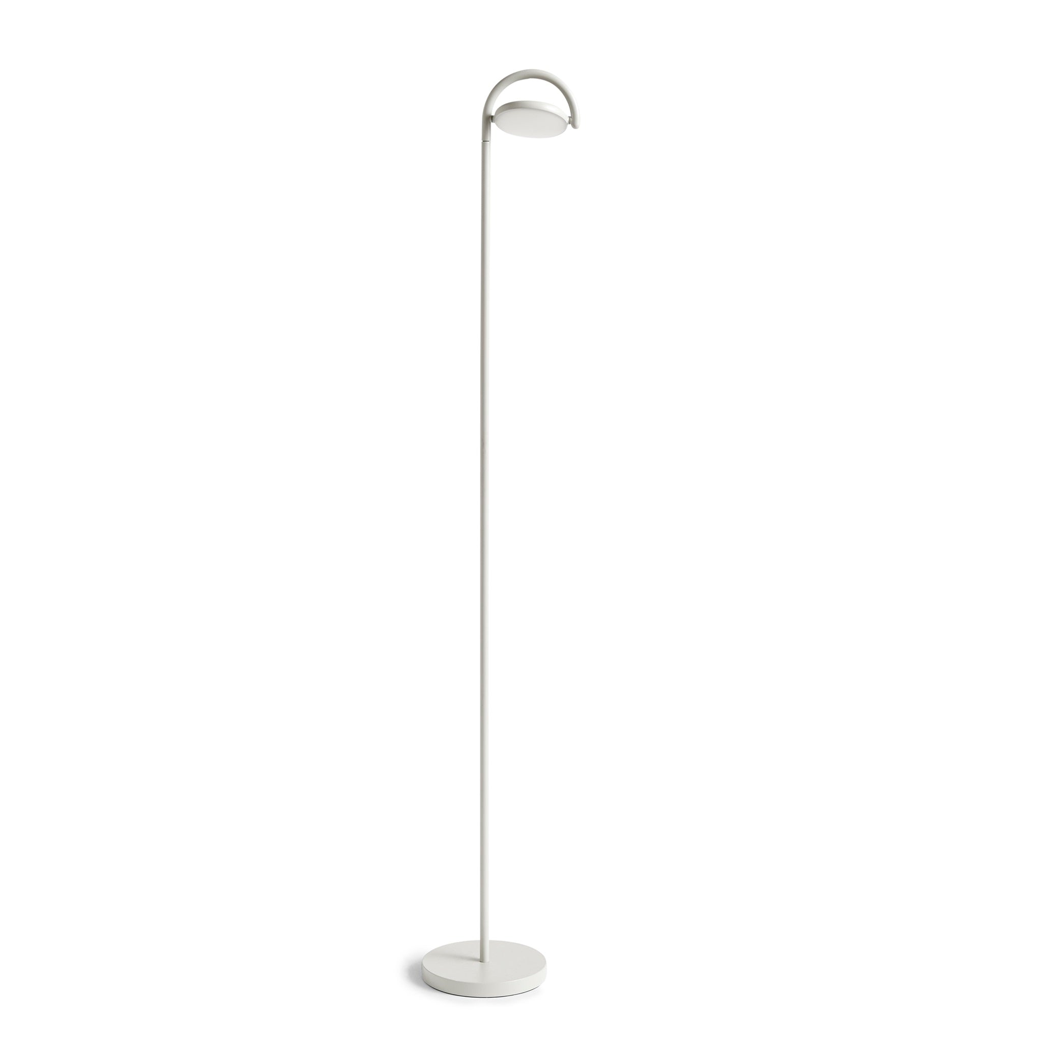 HAY Marselis Floor Lamp Stehlampe LED Aluminium ash grey