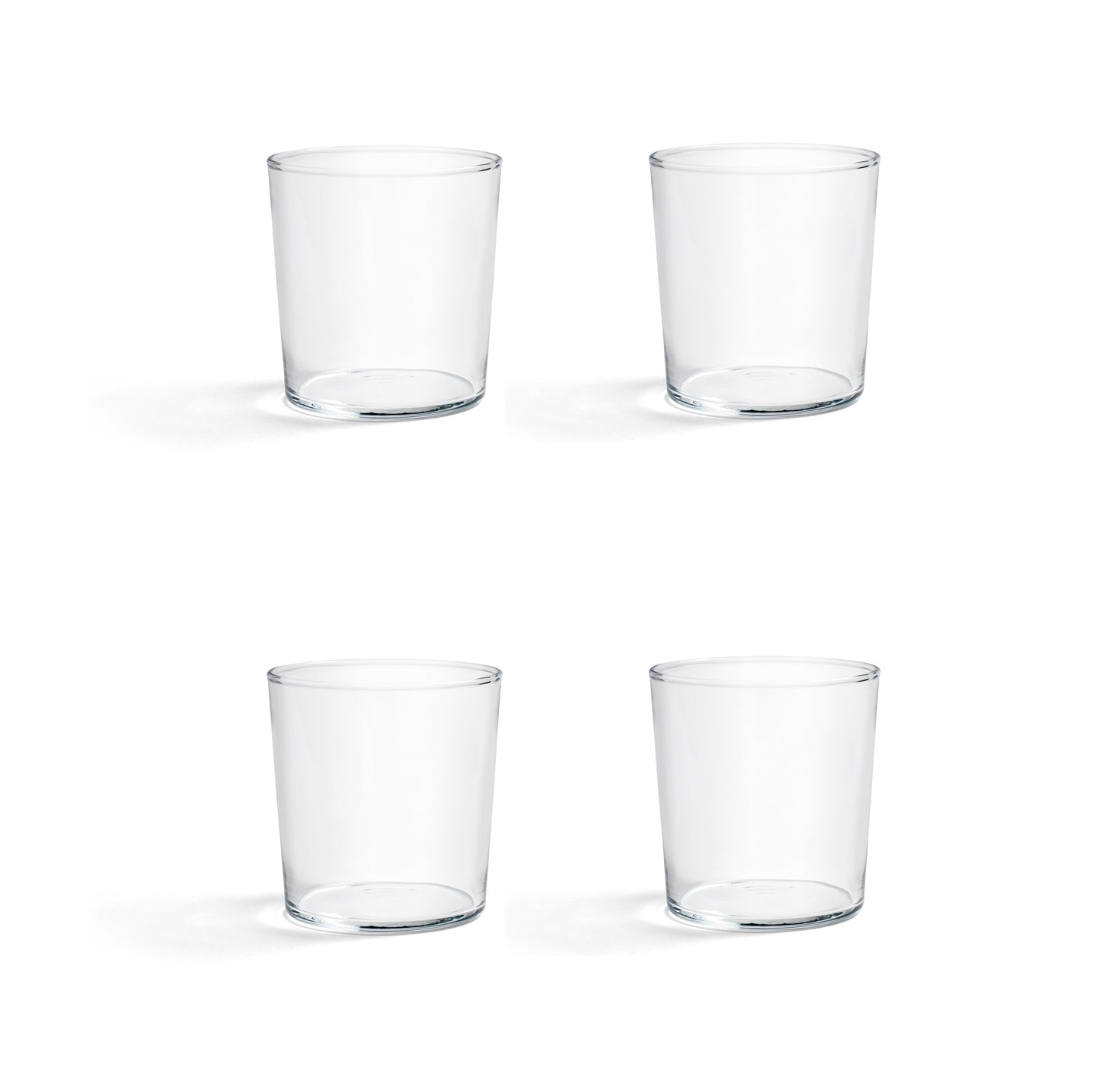 HAY Glas clear Trinkglas M medium klar (4er-Set)