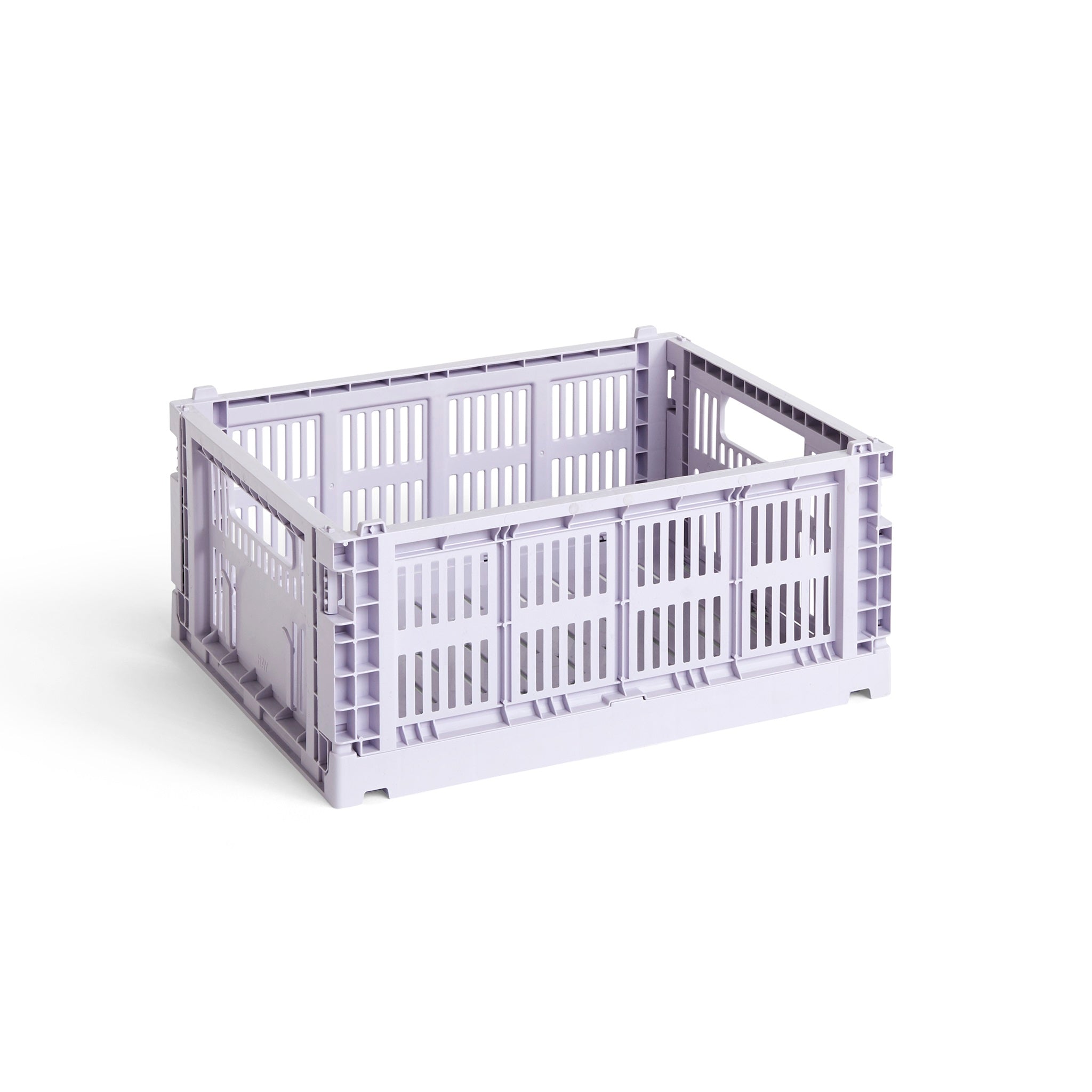 HAY Color Crate Korb Box M medium Kunststoff recycelt lavendel lila