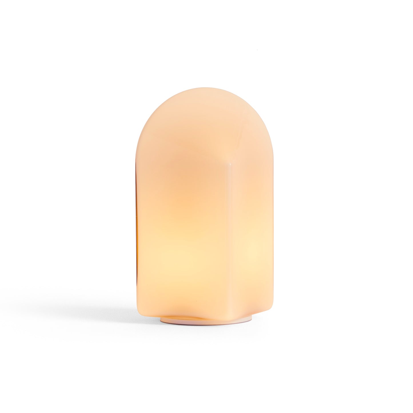 HAY Parade portable Lamp tragbare LED Leuchte H24 Glas blush pink