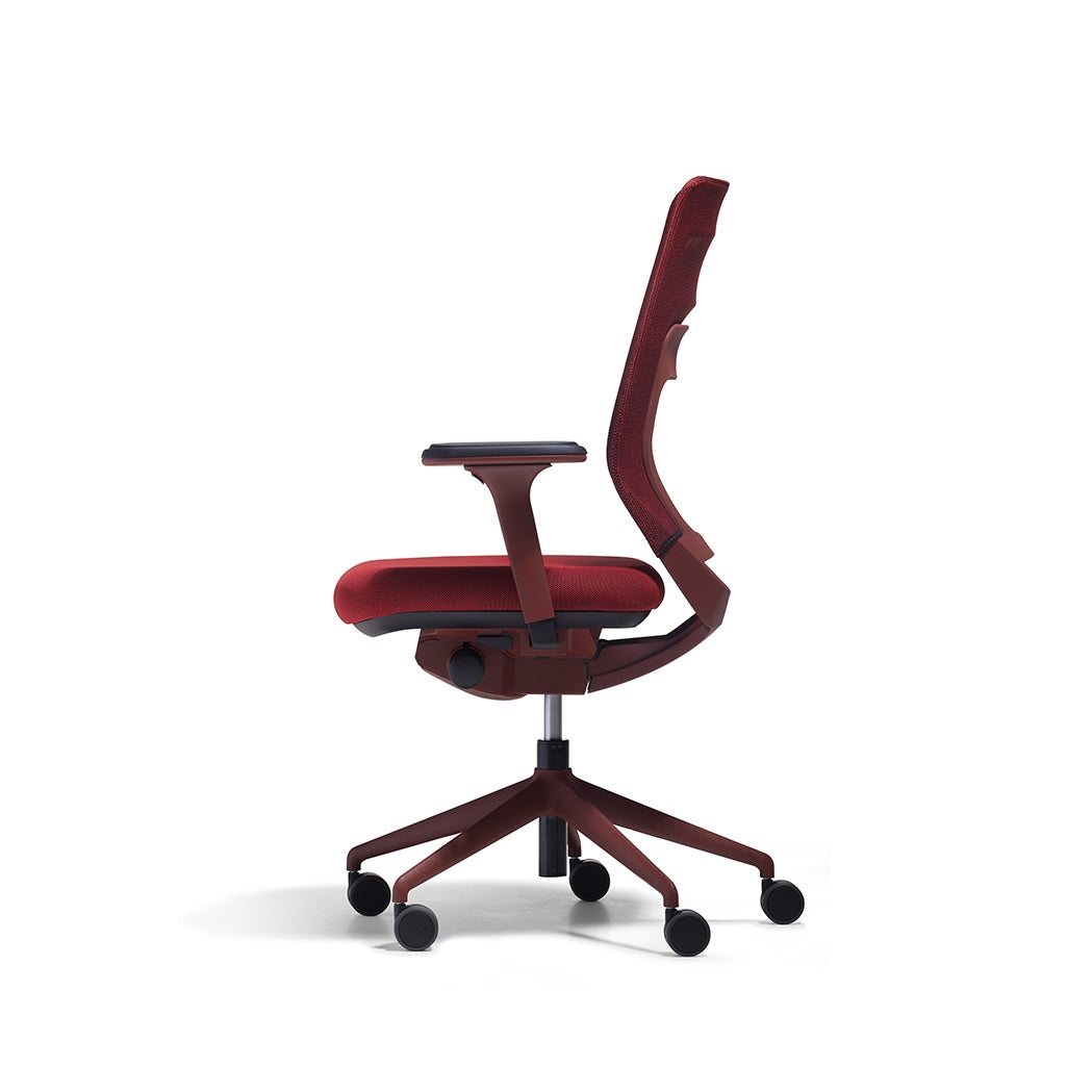 fm asiento Bürostuhl 3D Rücken Netzstrick transparent anthrazit - Fastline