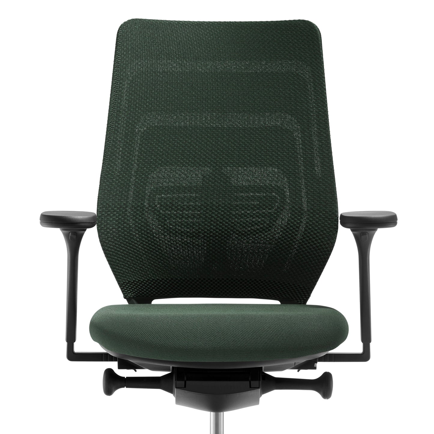 fm asiento Bürostuhl 3D Rücken Netzstrick Komfort dunkelgrün - Fastline