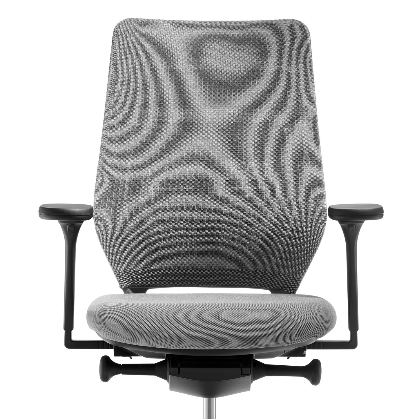 fm asiento Bürostuhl 3D Rücken Netzstrick Komfort hellgrau - Fastline