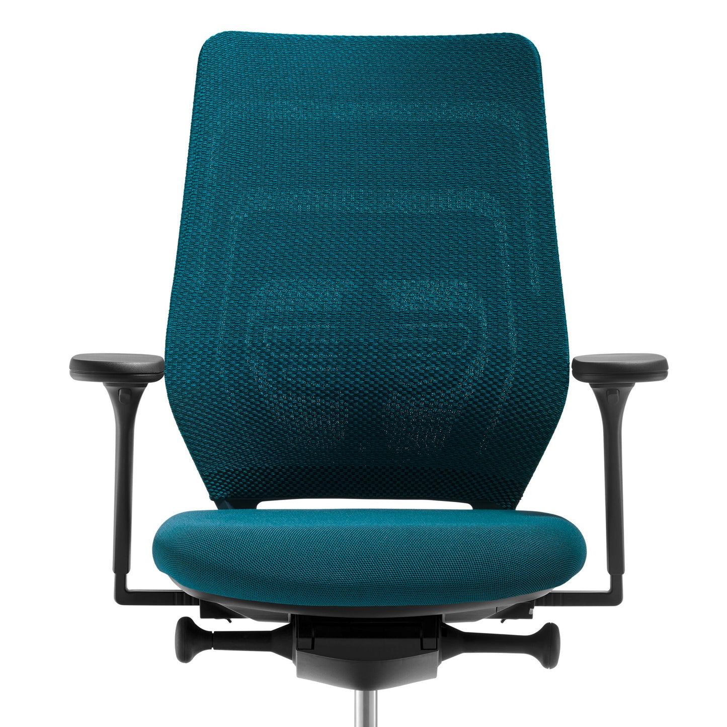 fm asiento Bürostuhl 3D Rücken Netzstrick Komfort petrol - Fastline