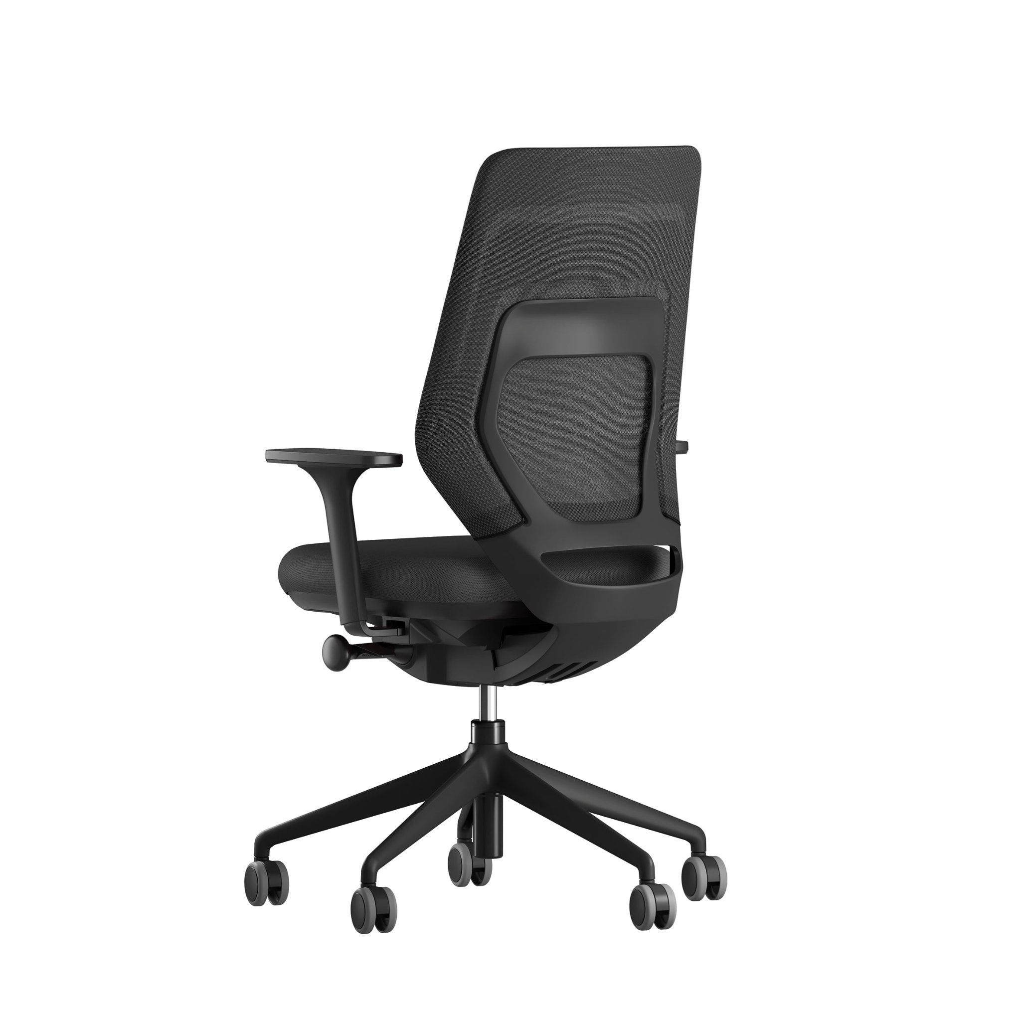 fm asiento Bürostuhl 3D Rücken Netzstrick Komfort anthrazit - Fastline