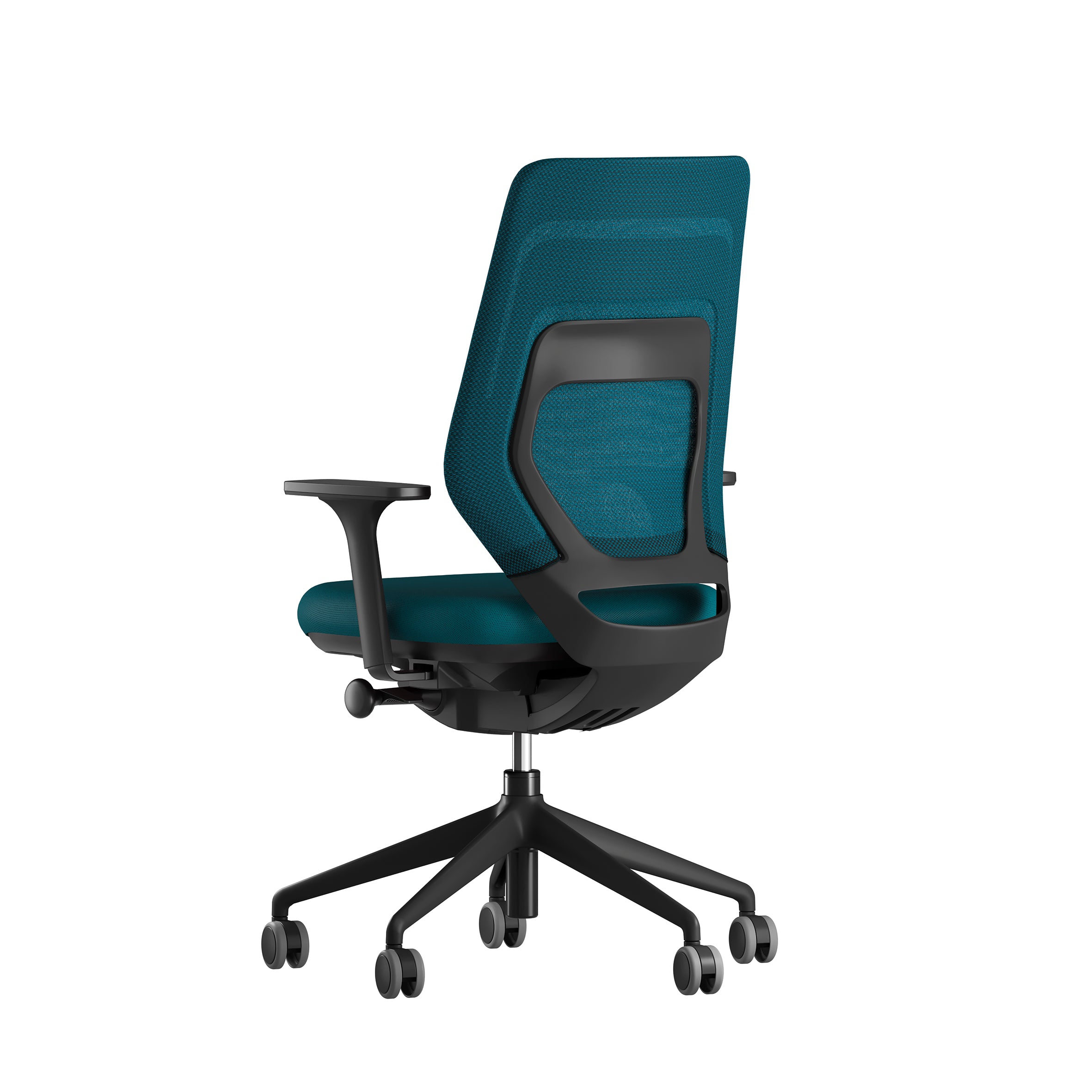 fm asiento Bürostuhl 3D Rücken Netzstrick Komfort petrol - Fastline