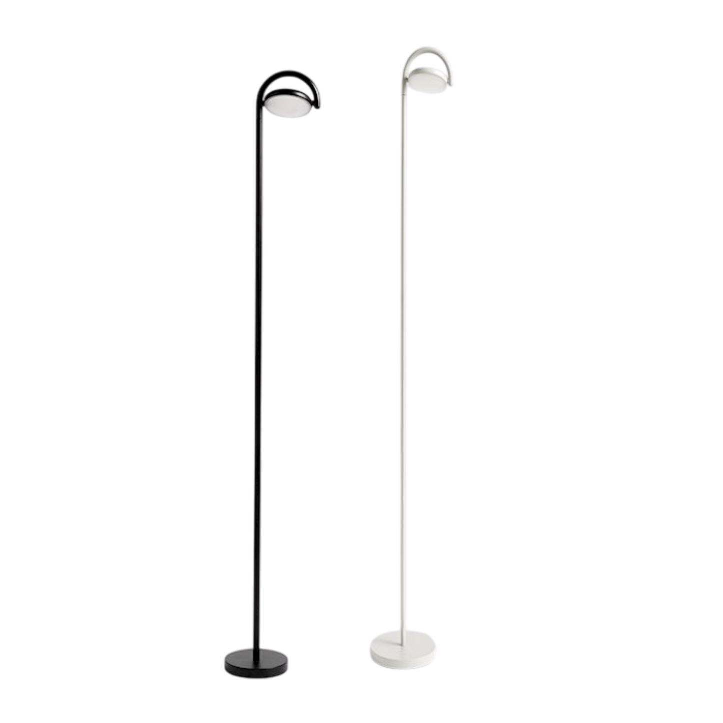 HAY Marselis Floor Lamp Stehlampe LED Aluminium ash grey